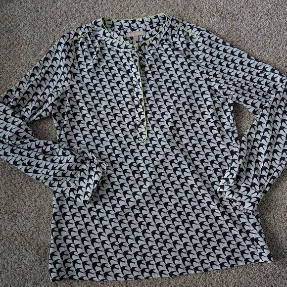 EUC (worn once) Banana Republic blouse, L Tall - Picture 1 of 8